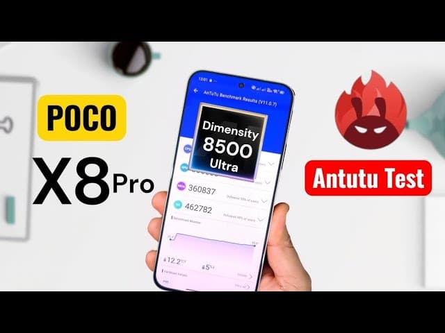 Performans: Dimensity 8500 Ultra ve 2 Milyon AnTuTu Puanı