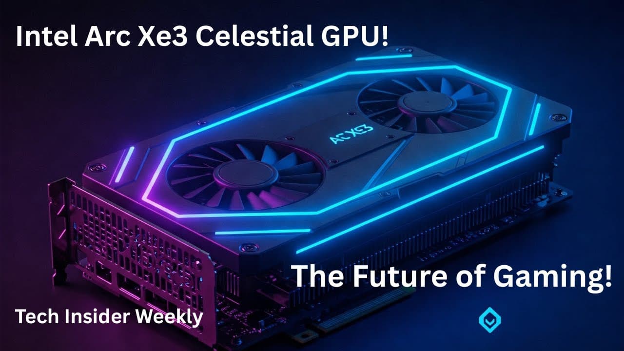 3. Grafik ve Oyun: Intel Arc Xe3 'Celestial' vs M5 GPU