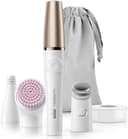 Braun Facespa Pro 912 Yüz Epilatörü, 3 Ekstra Ürün, Beyaz/Bronz