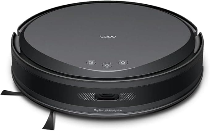 Tapo RV20 Max, 5300Pa Emiş Gücü, 83mm İnce Tasarım, MagSlim LİDAR Navigasyon, Tapo IQ, Halıyı Islatmaz, Yüksek Vakum Güçlü Robot Süpürge ve Paspas