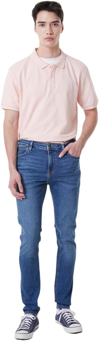 Lee Malone Jean Pantolon Gündelik Pantolon Erkek