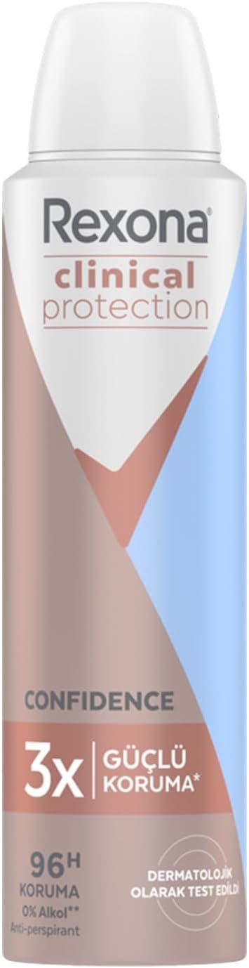 Rexona Clinical Protection Kadın Sprey Deodorant Confidence 150 ml