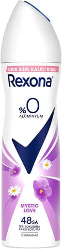 Rexona Kadın Sprey Deodorant Mystic Love%0 Alüminyum 150 ml