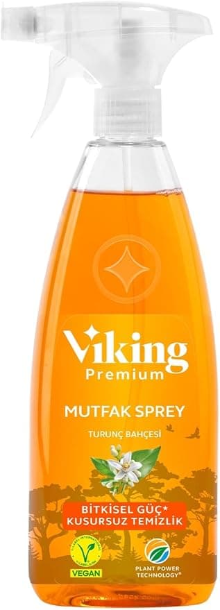Viking Premium Mutfak Spreyi Turunç Bahçesi 750 ml