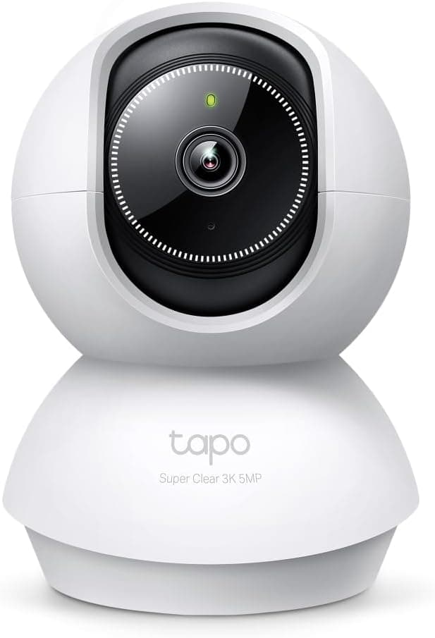 Tapo C230, 3K 5MP, Yapay Zeka Desteği, Hareket Takibi, 360°, 12m Gece Görüşü, Çift Yönlü Sesli İletişim, Bulut/Yerel Depolama, Bebek Ağlaması Tespiti,İç Mekan Wi-Fi Güvenlik Kamerası