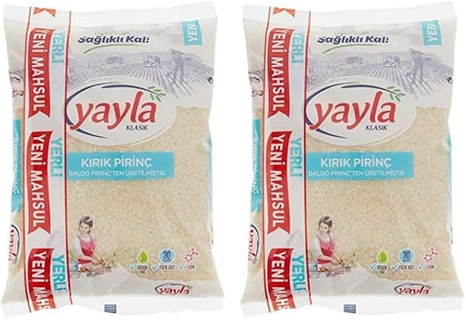 Yayla Kırık Pirinç 1 Kg 2li paket