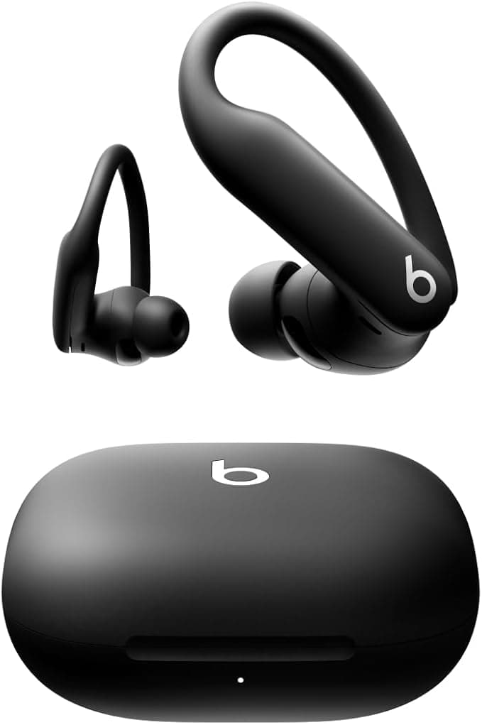 Beats Powerbeats Pro 2 Kablosuz Bluetooth Kulaklık - Gürültü Önleme, Kalp Atış Hızı Monitörü, IPX4, 45 Saate Kadar Pil Ömrü ve Kablosuz Şarj Kutusu, Apple ve Android ile uyumlu - Simsiyah