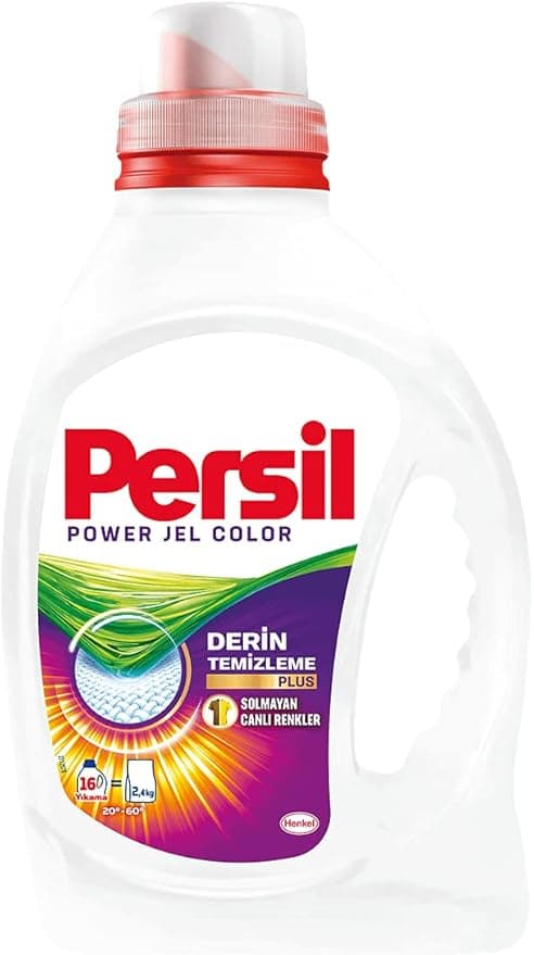 Persil Power Jel Color Derin Temizleme Plus 16 Yıkama Renkliler için Sıvı Çamaşır Deterjanı (1 x 1040 ml)