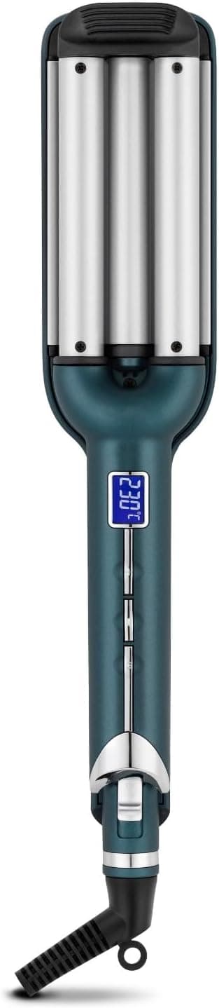 Fakir Sapphire Luxe Saç Maşası 32 mm, Led Ekranlı, Hafıza Özellikli, Otomatik Kapanma