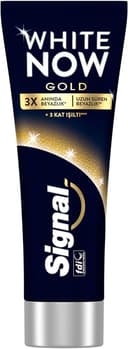 Signal White Now Diş Macunu Gold 3 Kat Işıltı 75 ml
