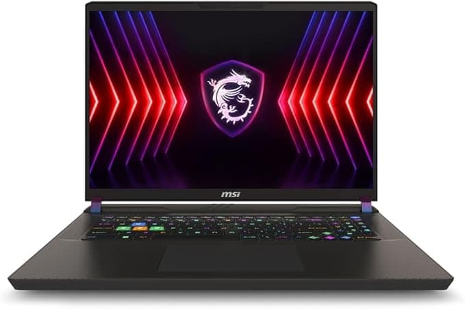 MSI VECTOR 17 HX A14VIG-879XTR Dizüstü Bilgisayar, Core I9-14900HX, 17.0 QHD+ 240Hz, 32GB RAM, RTX4090 GDDR6 16GB, 2TB SSD, DOS