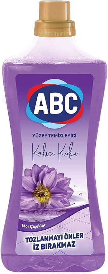 ABC DETERJAN Yüzey Temizleyici Mor Çiçekler 900 Ml