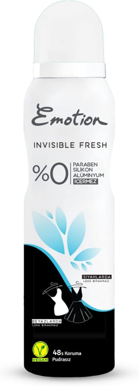 Emotion Invisible Fresh Kadın Deodorant, 150 ml