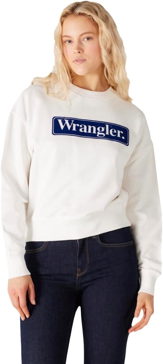 Wrangler Relaxed Sweatshirt Sweatshirt Kadın