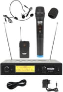 Lastvoice Lm-202EH Çiftli Telsiz Kablosuz EL ve Headset Mikrofon