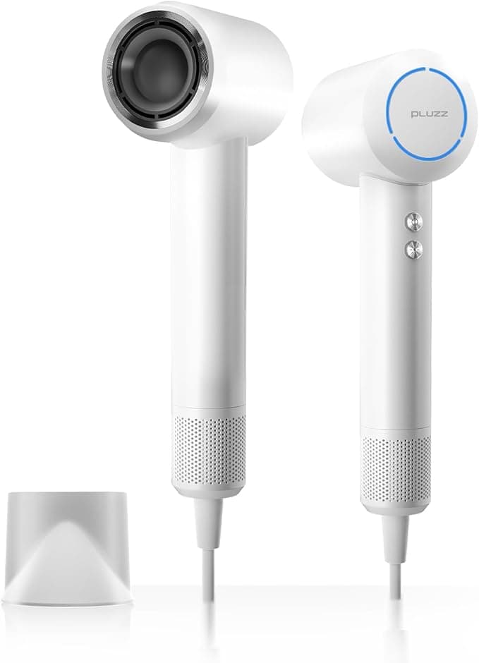 Pluzz Mini Profesyonel İyonlu Saç Kurutma ve Fön Makinesi Ultra Sessiz ve Hızlı Kurutma
