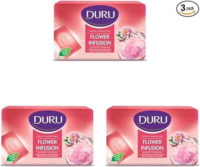 Duru Fresh Sensations Çiçek Tazeliği Kalıp Sabun 150 gr (3 paketi)