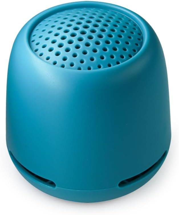 Boompods Zero XL Ocean Taşınabilir Bluetooth Hoparlör - IPX7 Su Geçirmez Duş Hoparlörü, 9 Saat Pil Ömrü, Mikrofon ve Çift Eşleştirme, Dış Mekan, Seyahat ve Havuz için Küçük Kablosuz Hoparlörler