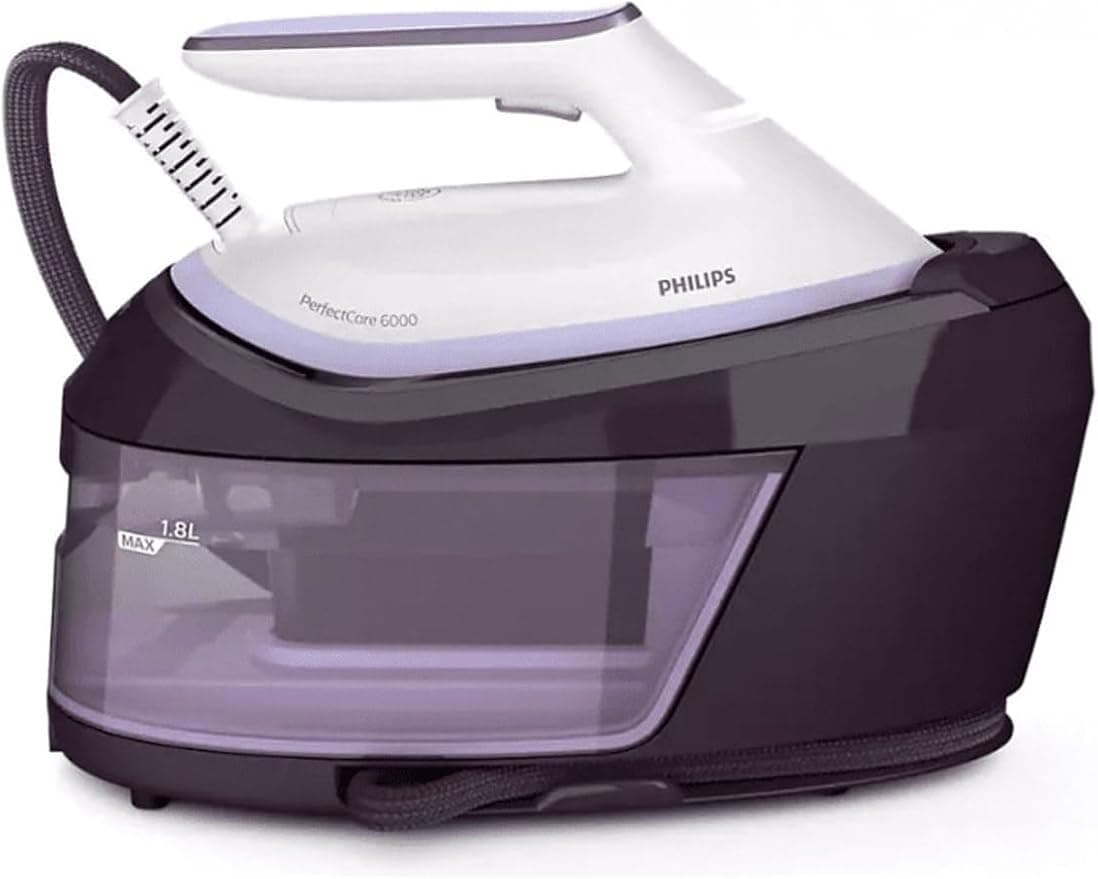 Philips 6000 Serisi Perfectcare Buhar Kazanlı Ütü, Güçlü Buhar, 1,8 l Çıkarılabilir Su Haznesi, Sıfır Yanık Riski, PSG6024/30