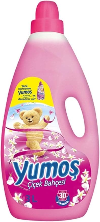 Yumoş Çamaşır Yumuşatıcısı Çiçek Bahçesi 3 L