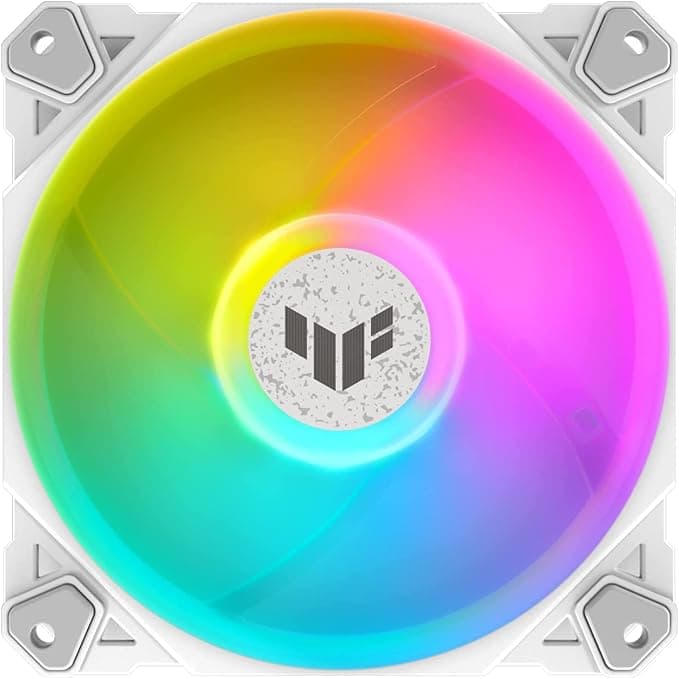 Asus Tuf Gaming TF120 ARGB Beyaz Kasa Fanı