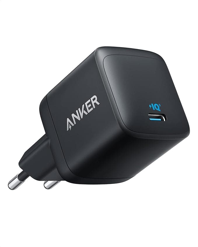 Anker 313 GaN USB-C Şarj Cihazı 45W, Samsung Süper Hızlı Şarj 2.0 Destekli, MultiProtect Koruması,%30 daha küçük