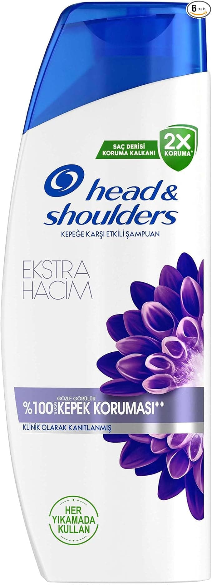 Head & Shoulders Ekstra Hacim Kepek Karşıtı 330 ml Günlük Kullanım Şampuan