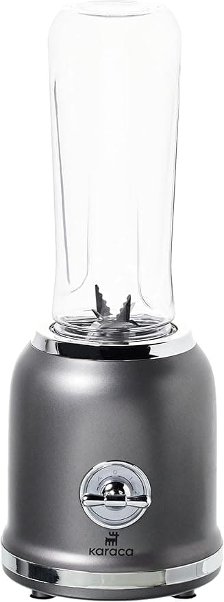 Karaca Retro Personal Kişisel Smoothie Blender Grey