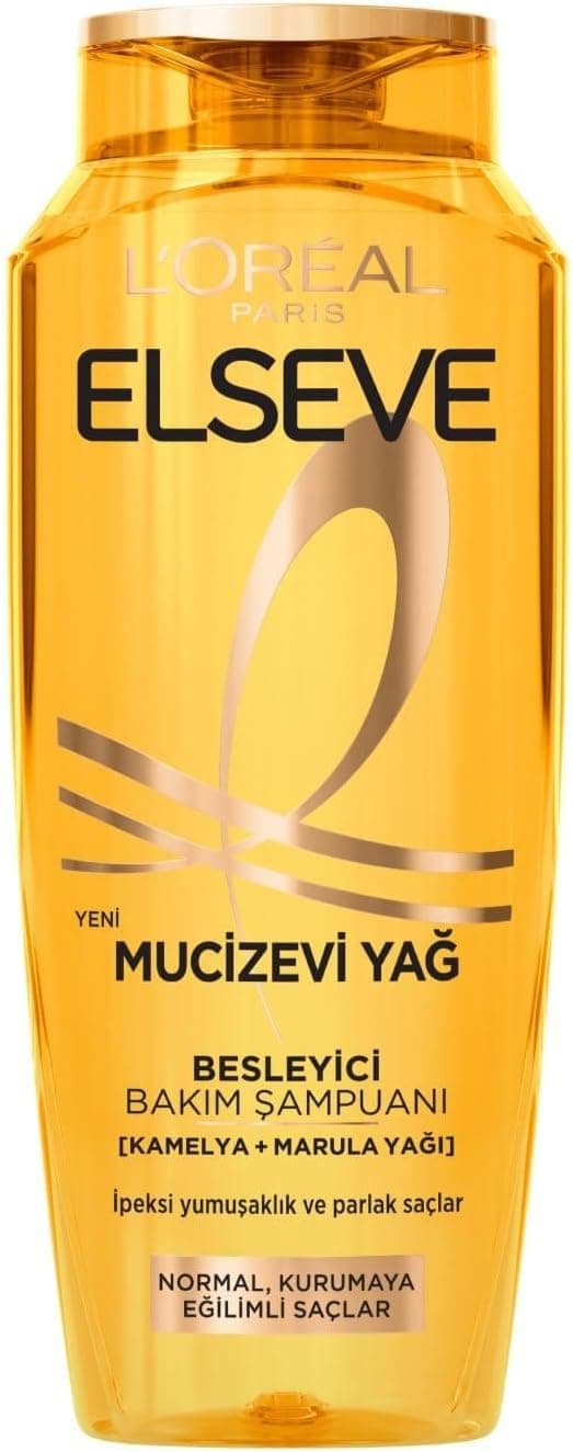 L'Oreal Paris Elseve Mucizevi Yağ Besleyici Bakım Şampuanı 400 ml