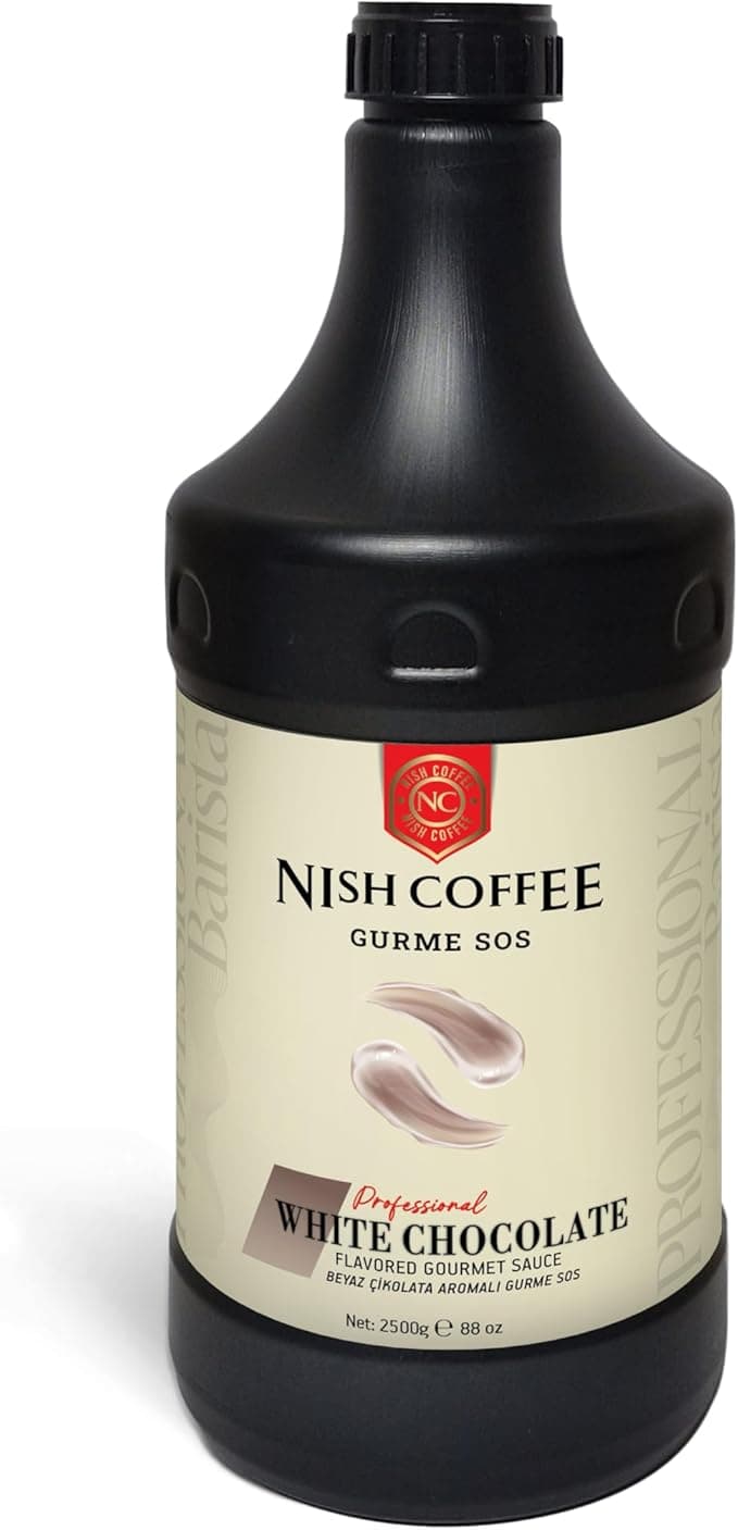 Nish Beyaz Çikolata Aromalı Gurme Sos 2500 Gram