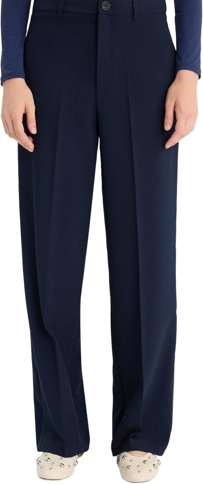 DeFacto Straight Fit Fleto Cepli Normal Bel Standart Boy Pantolon