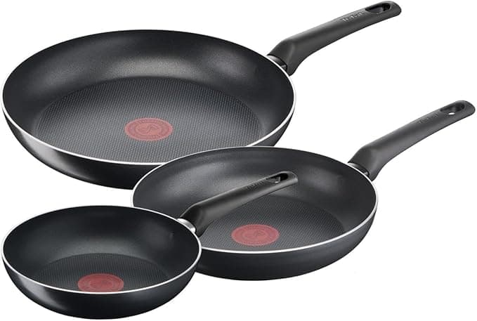 Tefal SimpleCook 1X Difüzyon Tabanlı 3'lü Tava Seti - 20/24/28 cm