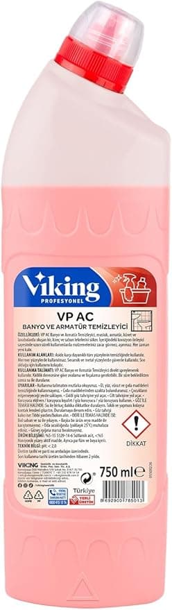 Viking VP AC Banyo ve Armatür Temizleyici 750 ml
