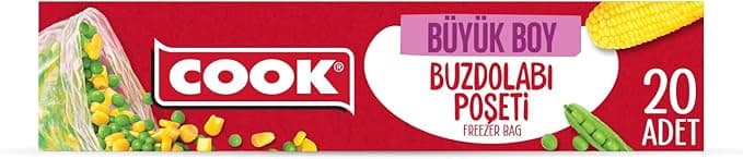 Cook Buzdolabi Poseti 30 x 45 cm, 20 yaprak