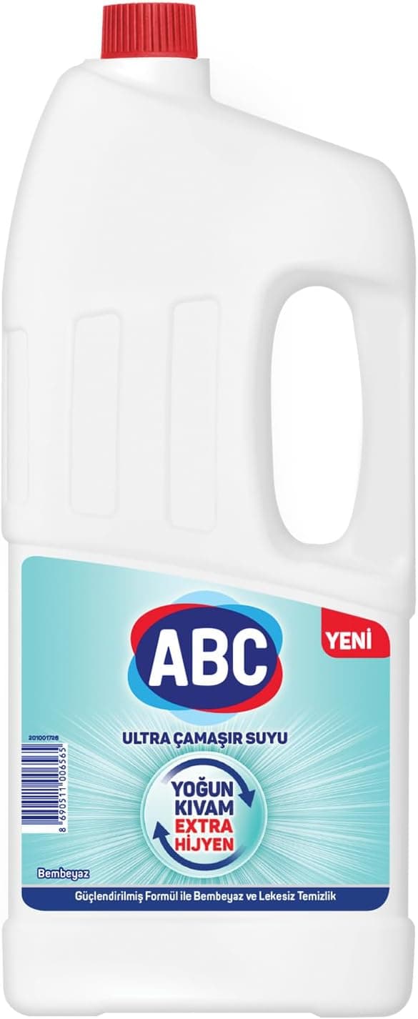 ABC DETERJAN Ultra Çamaşır Suyu Bembeyaz 1,85 L