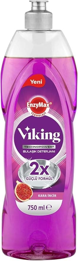 Viking Technopower Bulaşık Deterjanı Kara İncir 750 ml