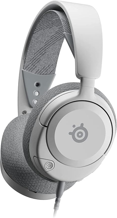 SteelSeries Arctis Nova 1P - Multi-Platform Gaming Kulaklık - Hi-Fi Sürücü - 360° Surround Ses - Memory Foam Kulak Yastıkları - Gürültü Önleyici Mikrofon - PS5, PS4, PC, Xbox, Switch - Beyaz