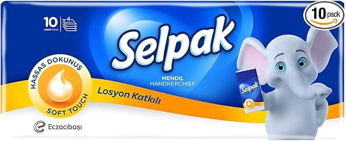 Selpak Mendil Losyonlu 10'lu Paket