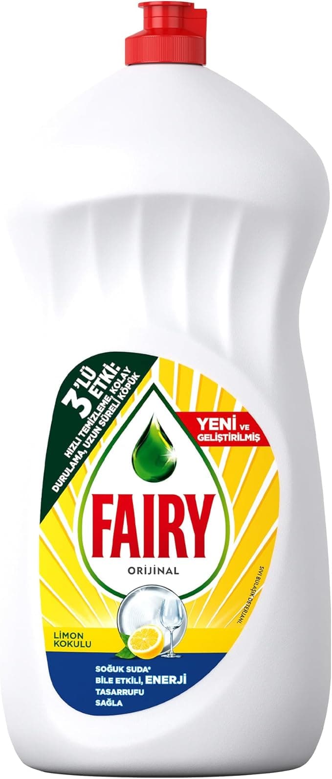 Fairy Orijinal Sıvı Bulaşık Deterjanı 1500 ml Limon Kokulu