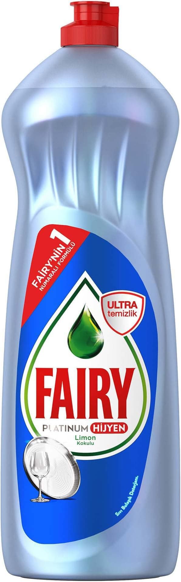 Fairy Platinum Hijyen Sıvı Bulaşık Deterjanı 1000 ml Limon Kokulu