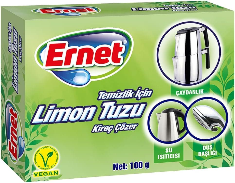 Ernet Temizlik Için Limon Tuzu 100 G