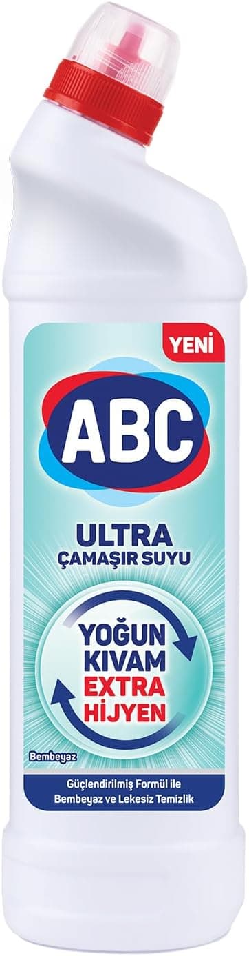 ABC DETERJAN Ultra Çamaşır Suyu Bembeyaz 750 Ml
