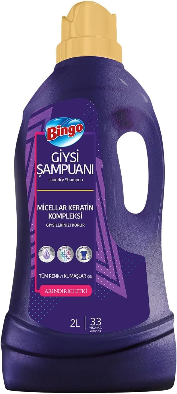 Bingo Giysi Şampuanı Arındırıcı Etki 2 L