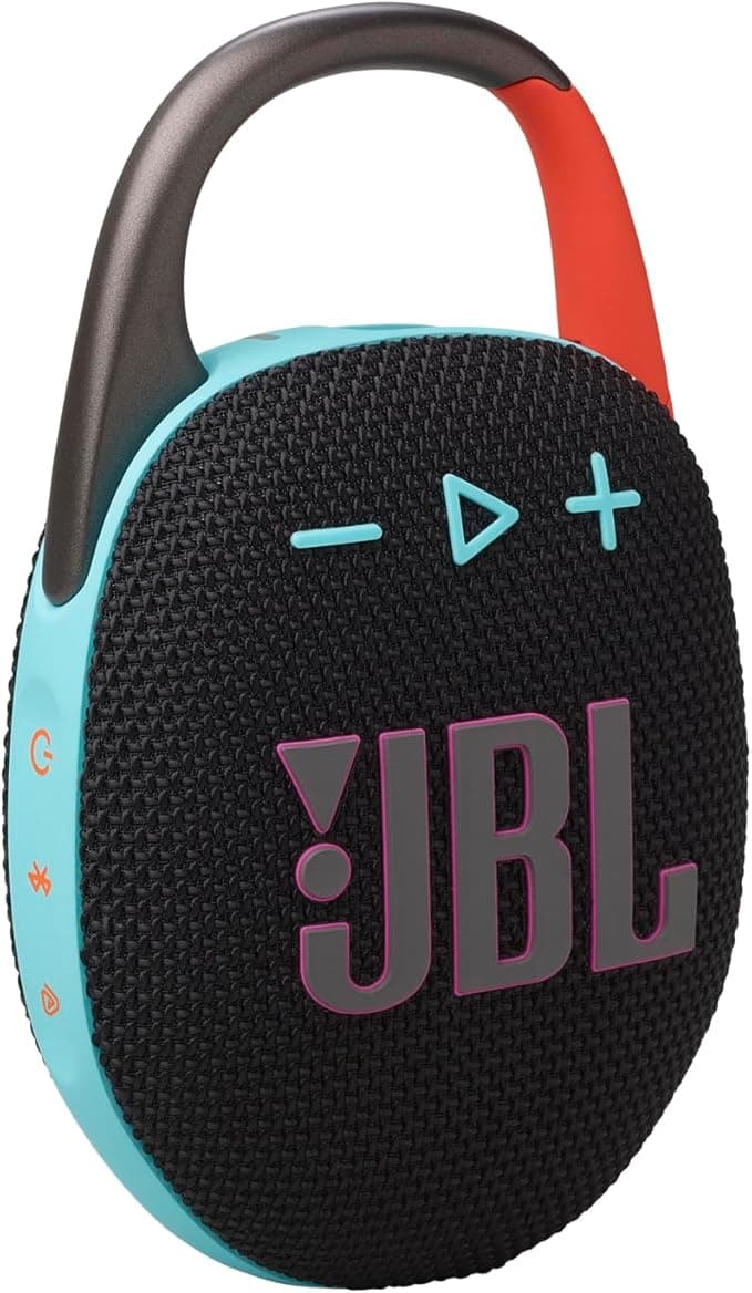 JBL Clip5, Bluetooth Hoparlör, IP67, Siyah Turuncu