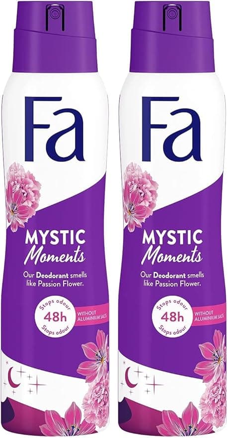 Fa Mystic Moment Çiçek Kokulu Kadın 150 ml Deosprey 2li paket