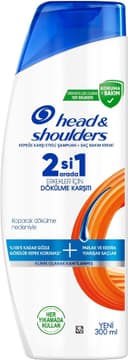 Head & Shoulders Erkeklere Özel Dökülme Karşıtı 2'si 1 Arada Kepeğe Karşı Etkili Şampuan 300ml