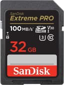 SanDisk 32GB Extreme PRO RescuePRO Deluxe SDHC+kart, 100MB/s'ye kadar, UHS-I, Sınıf 10, U3, V30