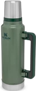 Stanley Classic Legendary Vakumlu Çelik Termos, Yeşil (Hammertone Green), 1.4 Litre