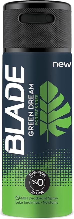 BLADE Deodorant Green Dream, 150 Mililitre