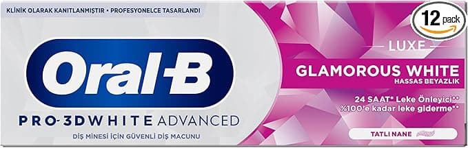 Oral-B Pro 3D White Advanced Luxe Glamorous White Diş Macunu 75 ml